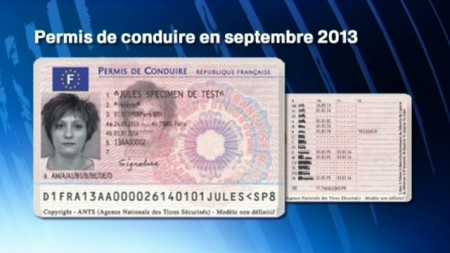Le nouveau permis de conduire en circulation depuis le 16 septembre 2013